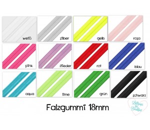 Falzgummi 18mm Mix & Match